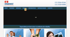 Desktop Screenshot of engemed.med.br